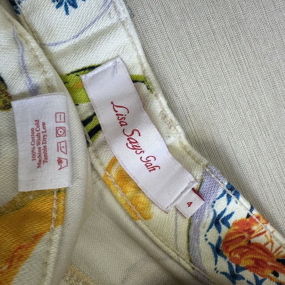 LISA SAYS GAH Robyn High Rise Wide Jeans Tapas Mediterranean Italian Summer 4 - Picture 6 of 9